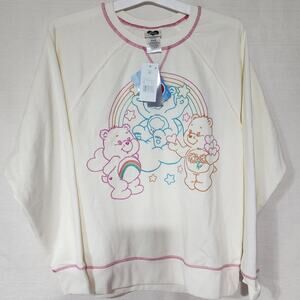 Care bears long sleeve sweatshirt women size medium